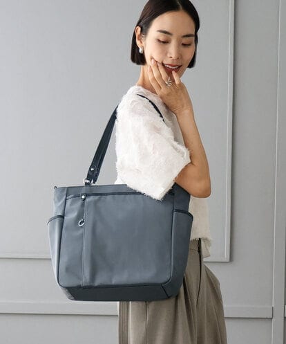 BPRAG84190 MK MICHEL KLEIN BAG [2WAY/A4収納可]多機能ポケットナイロントートバッグ