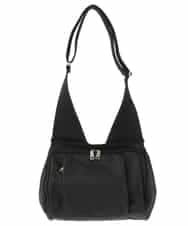 BPRAS02150 MK MICHEL KLEIN BAG(MK ミッシェルクラン バッグ) [人間工学デザイン]スポーティーショルダーバッグ ブラック