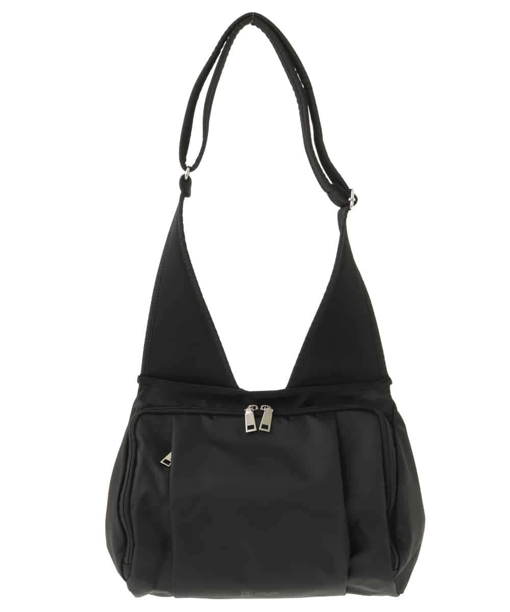 BPRAS02150 MK MICHEL KLEIN BAG(MK ミッシェルクラン バッグ) [人間工学デザイン]スポーティーショルダーバッグ ブラック