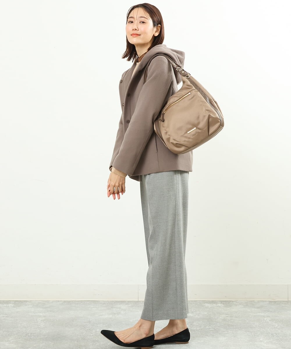 BPRAS11130 MK MICHEL KLEIN BAG(MK ミッシェルクラン バッグ) ナイロントートバッグ ベージュ