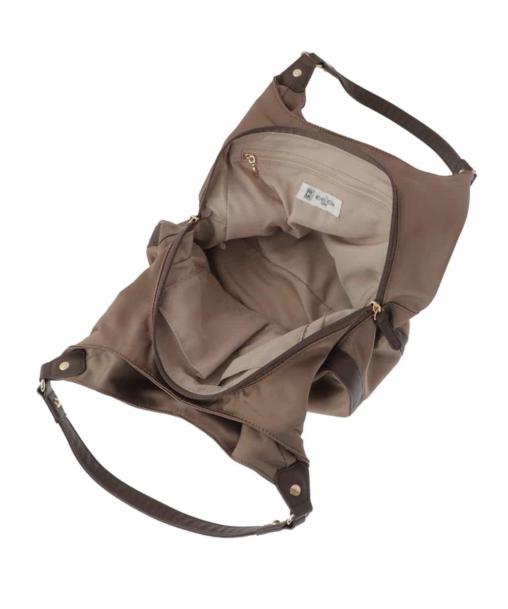 BPRAS11130 MK MICHEL KLEIN BAG(MK ミッシェルクラン バッグ) ナイロントートバッグ ベージュ