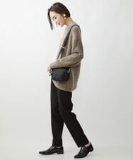 BPRAV01110 MK MICHEL KLEIN BAG(MK ミッシェルクラン バッグ) スクエアフォルムミニショルダーバッグ ブラック