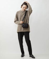 BPRAV01110 MK MICHEL KLEIN BAG(MK ミッシェルクラン バッグ) スクエアフォルムミニショルダーバッグ ブラック
