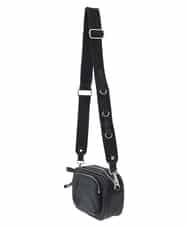 BPRAV01110 MK MICHEL KLEIN BAG(MK ミッシェルクラン バッグ) スクエアフォルムミニショルダーバッグ ブラック