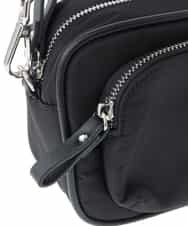 BPRAV01110 MK MICHEL KLEIN BAG(MK ミッシェルクラン バッグ) スクエアフォルムミニショルダーバッグ ブラック
