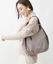 BPRAV11150 MK MICHEL KLEIN BAG(MK ミッシェルクラン バッグ) [2WAY]異素材ドッキングミニトートバッグ ライトブルー