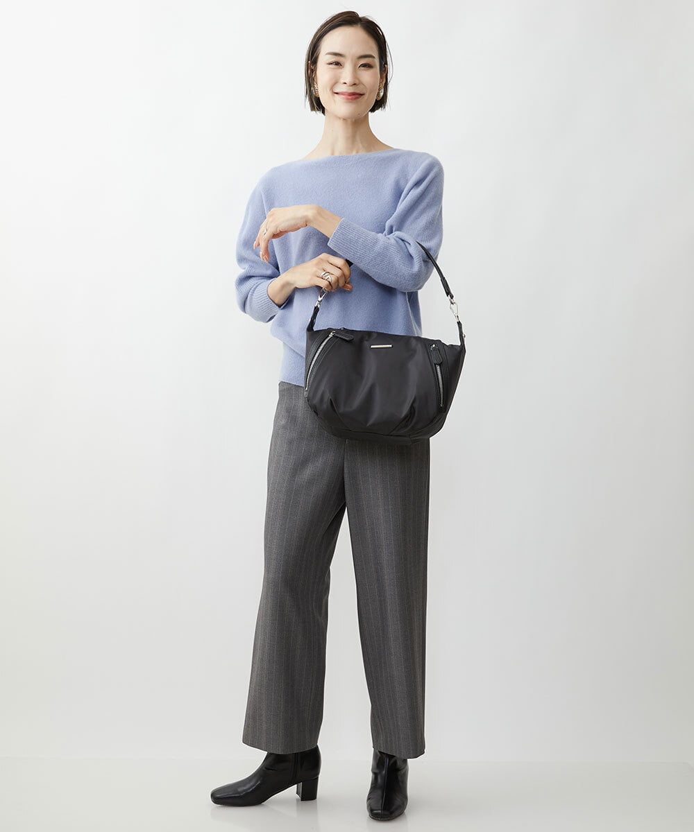 BPRAV12140 MK MICHEL KLEIN BAG(MK ミッシェルクラン バッグ) [2WAY]異素材ドッキングワンハンドルバッグ ベージュ