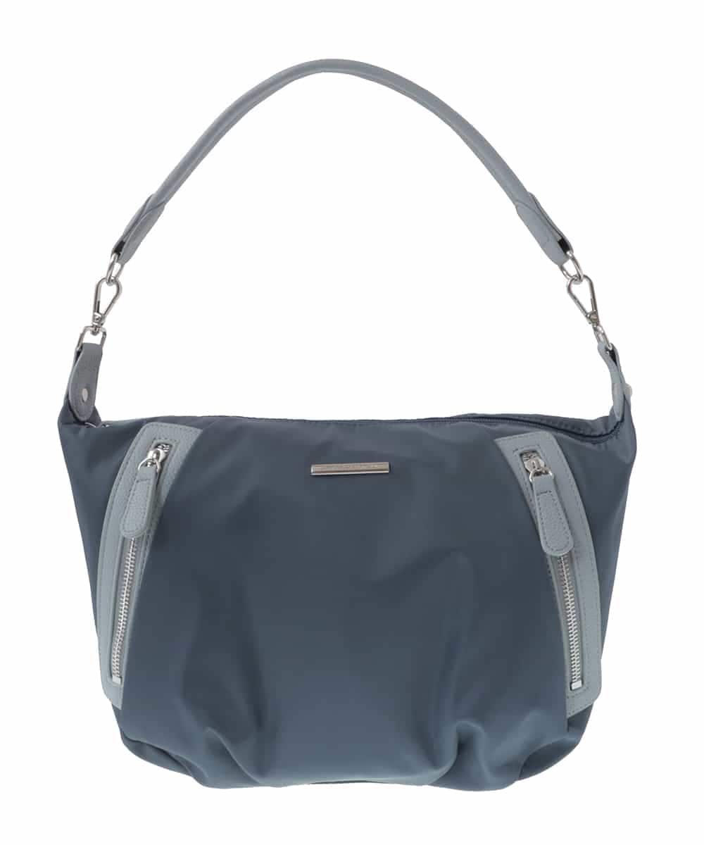 BPRAV12140 MK MICHEL KLEIN BAG(MK ミッシェルクラン バッグ) [2WAY]異素材ドッキングワンハンドルバッグ ライトブルー