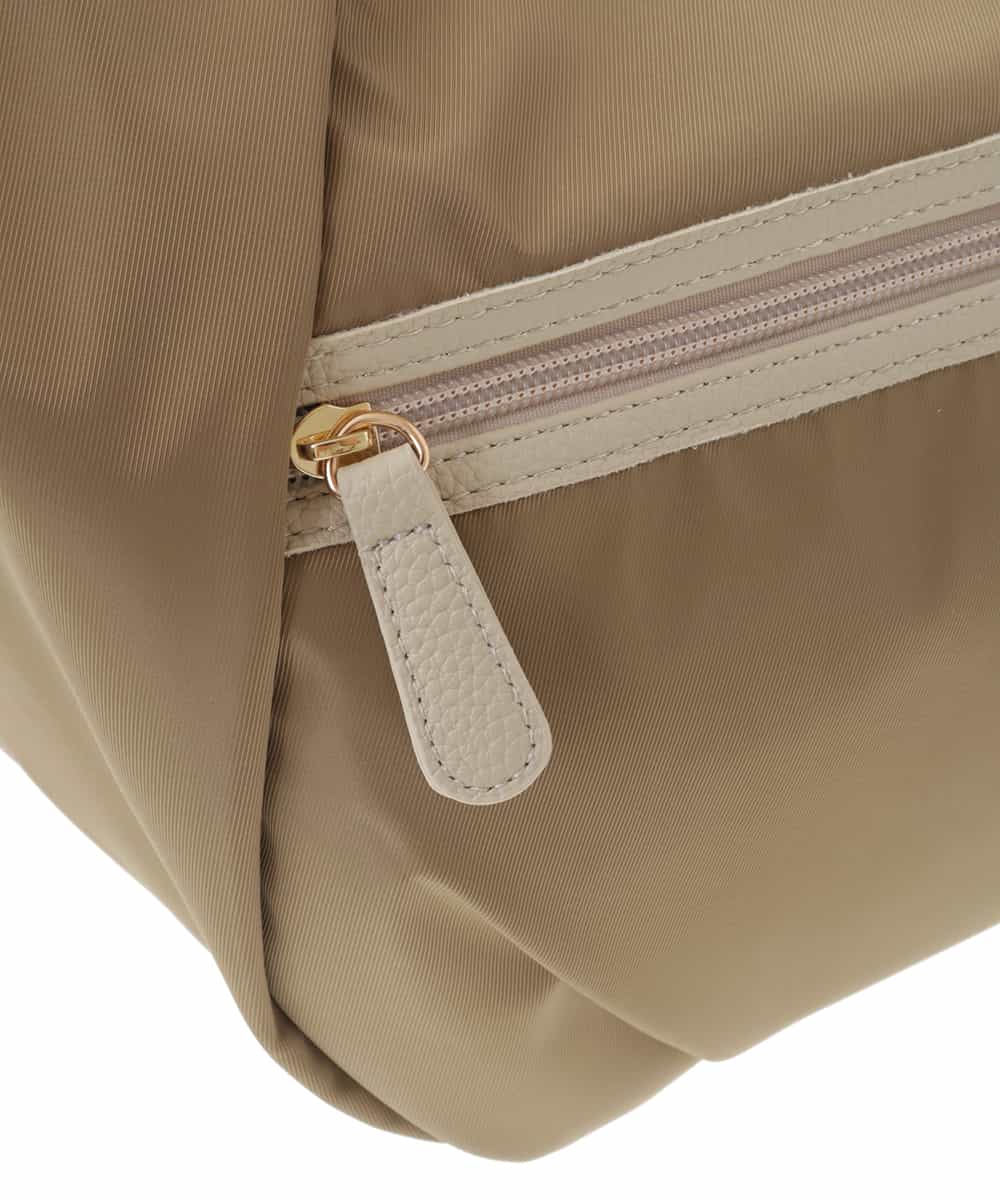 BPRAV12140 MK MICHEL KLEIN BAG(MK ミッシェルクラン バッグ) [2WAY]異素材ドッキングワンハンドルバッグ ベージュ