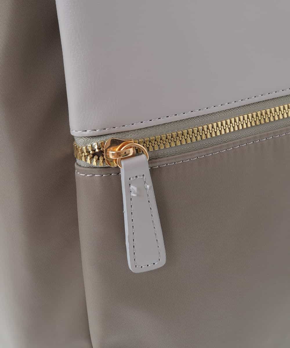 BPRAV22150 MK MICHEL KLEIN BAG(MK ミッシェルクラン バッグ) [3WAY]エコレザーポイントデザインリュック ベージュ
