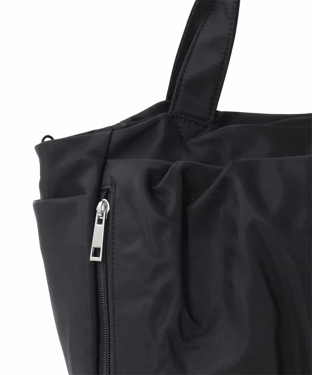 BPRGD31150 MK MICHEL KLEIN BAG(MK ミッシェルクラン バッグ) [2WAY/撥水]多機能ポケットタックデザイントートバッグ ベージュ