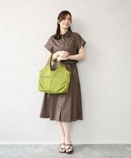BPRGD42160 MK MICHEL KLEIN BAG(MK ミッシェルクラン バッグ) [撥水/2WAY]くり手トラベルバッグ グリーン