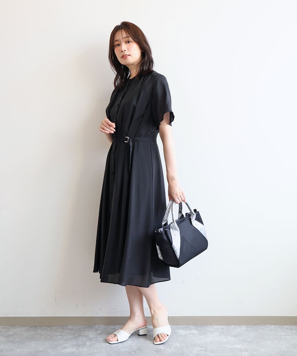 BPRGD52150 MK MICHEL KLEIN BAG(MK ミッシェルクラン バッグ) [2WAY]ドットハンドルナイロンコンパクトバッグ グリーン