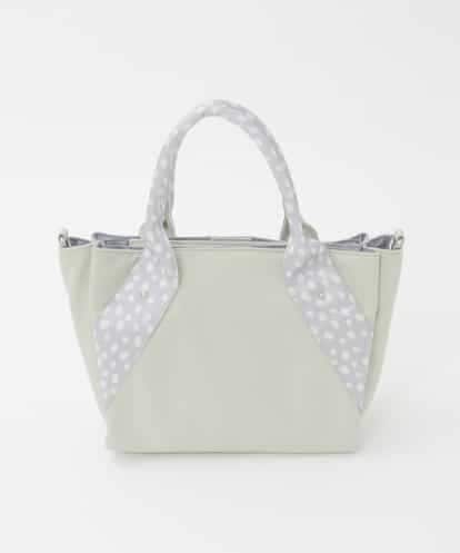 BPRGD52150 MK MICHEL KLEIN BAG [2WAY]ドットハンドルナイロンコンパクトバッグ