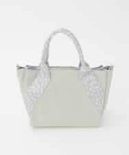BPRGD52150 MK MICHEL KLEIN BAG(MK ミッシェルクラン バッグ) [2WAY]ドットハンドルナイロンコンパクトバッグ グリーン