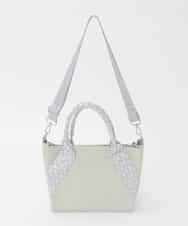 BPRGD52150 MK MICHEL KLEIN BAG(MK ミッシェルクラン バッグ) [2WAY]ドットハンドルナイロンコンパクトバッグ グリーン