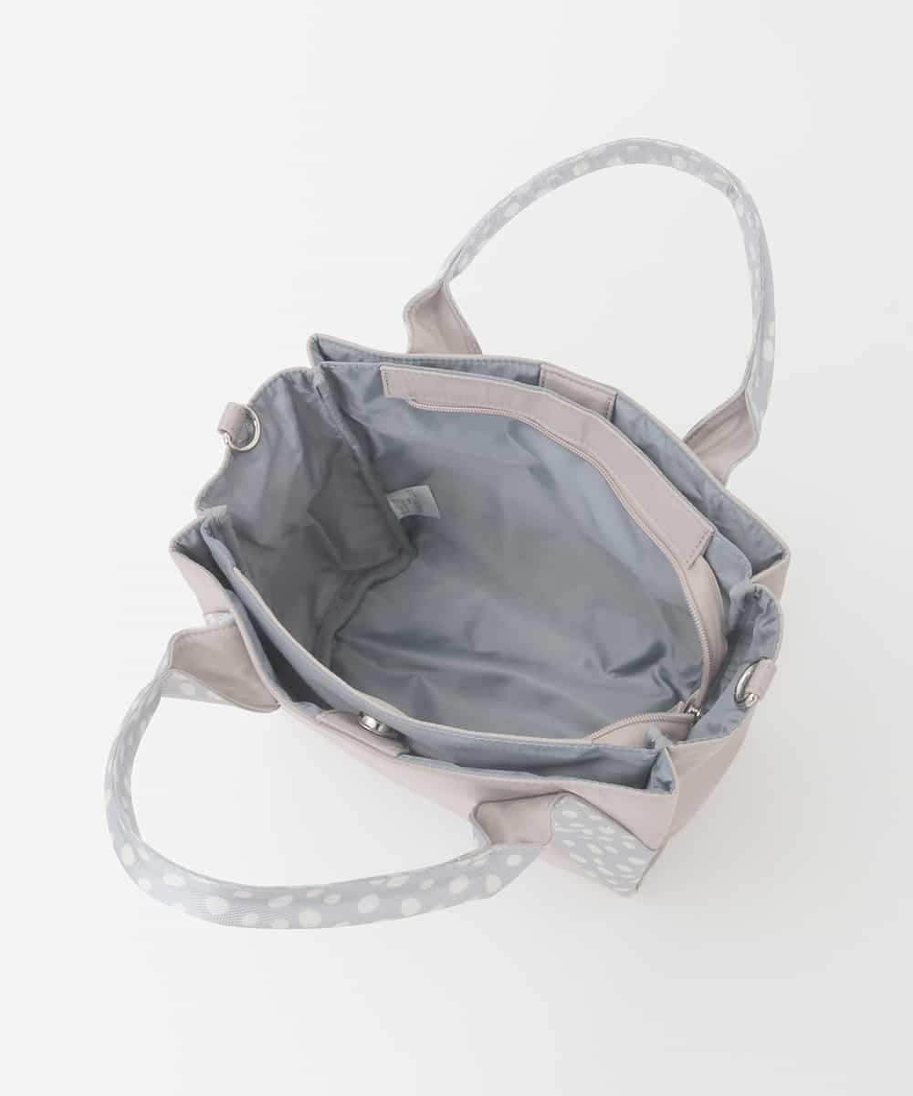 BPRGD52150 MK MICHEL KLEIN BAG(MK ミッシェルクラン バッグ) [2WAY]ドットハンドルナイロンコンパクトバッグ グリーン
