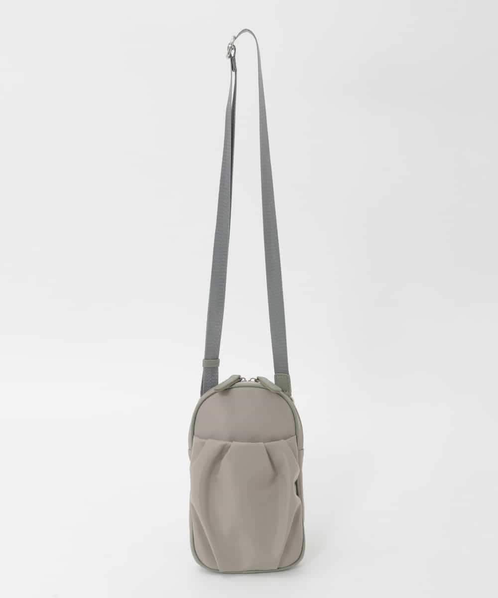 BPRJD81130 MK MICHEL KLEIN BAG(MK ミッシェルクラン バッグ) [撥水/超軽量]パイピングレザーデザインショルダーバッグ グリーン