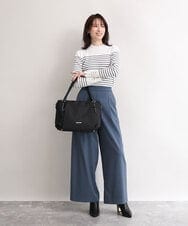 BPRJD87170 MK MICHEL KLEIN BAG(MK ミッシェルクラン バッグ) [2WAY/撥水/A4収納可]牛革ジョイントデザイントートバッグ レッド