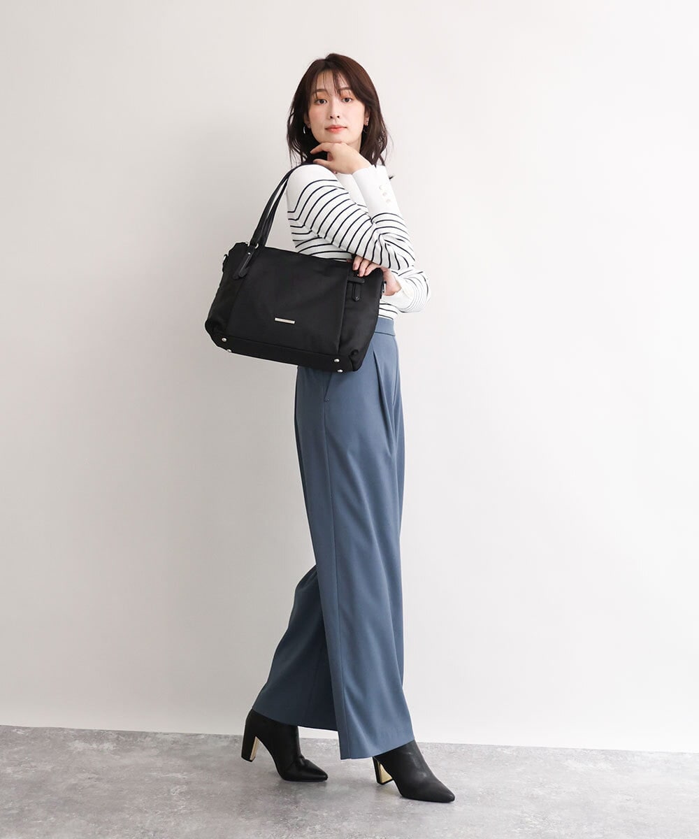 BPRJD87170 MK MICHEL KLEIN BAG(MK ミッシェルクラン バッグ) [2WAY/撥水/A4収納可]牛革ジョイントデザイントートバッグ レッド