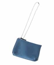 BPSES21050 MK MICHEL KLEIN BAG(MK ミッシェルクラン バッグ) カウレザーコンパクトポーチ ネイビー