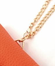 BPSGD43070 MK MICHEL KLEIN BAG(MK ミッシェルクラン バッグ) ミニバッグレザーチャーム オレンジ