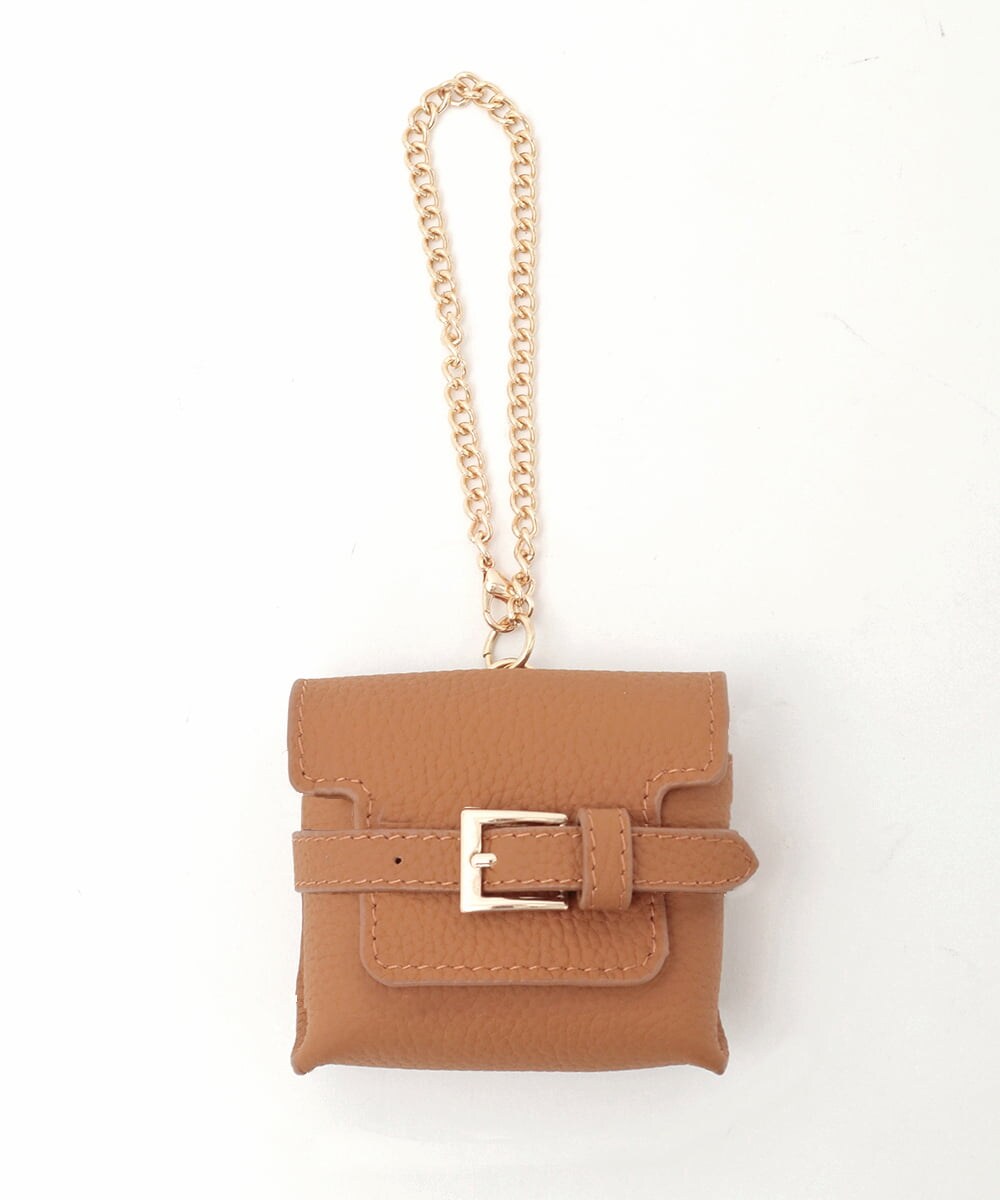 BPSGD43070 MK MICHEL KLEIN BAG(MK ミッシェルクラン バッグ) ミニバッグレザーチャーム ブラウン