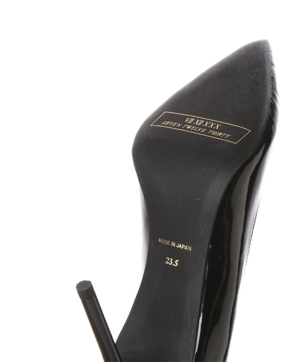 CG6HA02220 BUYERS SELECT(バイヤーズ セレクト) 【SEVEN TWELVE THIRTY】スティレットヒールポインテッドトゥパンプス ライトピンクエナメル