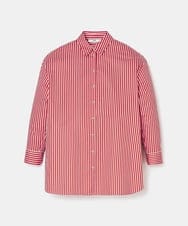 CHBGA01400 ZAPA(ザパ) ストライプシャツ レッド