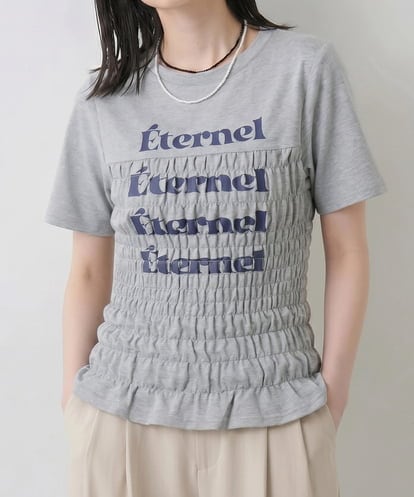 CTKID01049 TONEA シャーリングロゴTシャツ