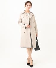 F1HDV91150 MK MICHEL KLEIN(小さいサイズ)(メゾン ドゥ サンク) 【小さいサイズ】ラメツイードフレアスカート/洗える ネイビー