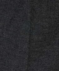 F1LBD56150 MK MICHEL KLEIN(小さいサイズ)(メゾン ドゥ サンク) 【小さいサイズ】ツイード調両面起毛テーパードパンツ/洗える ライトグレー