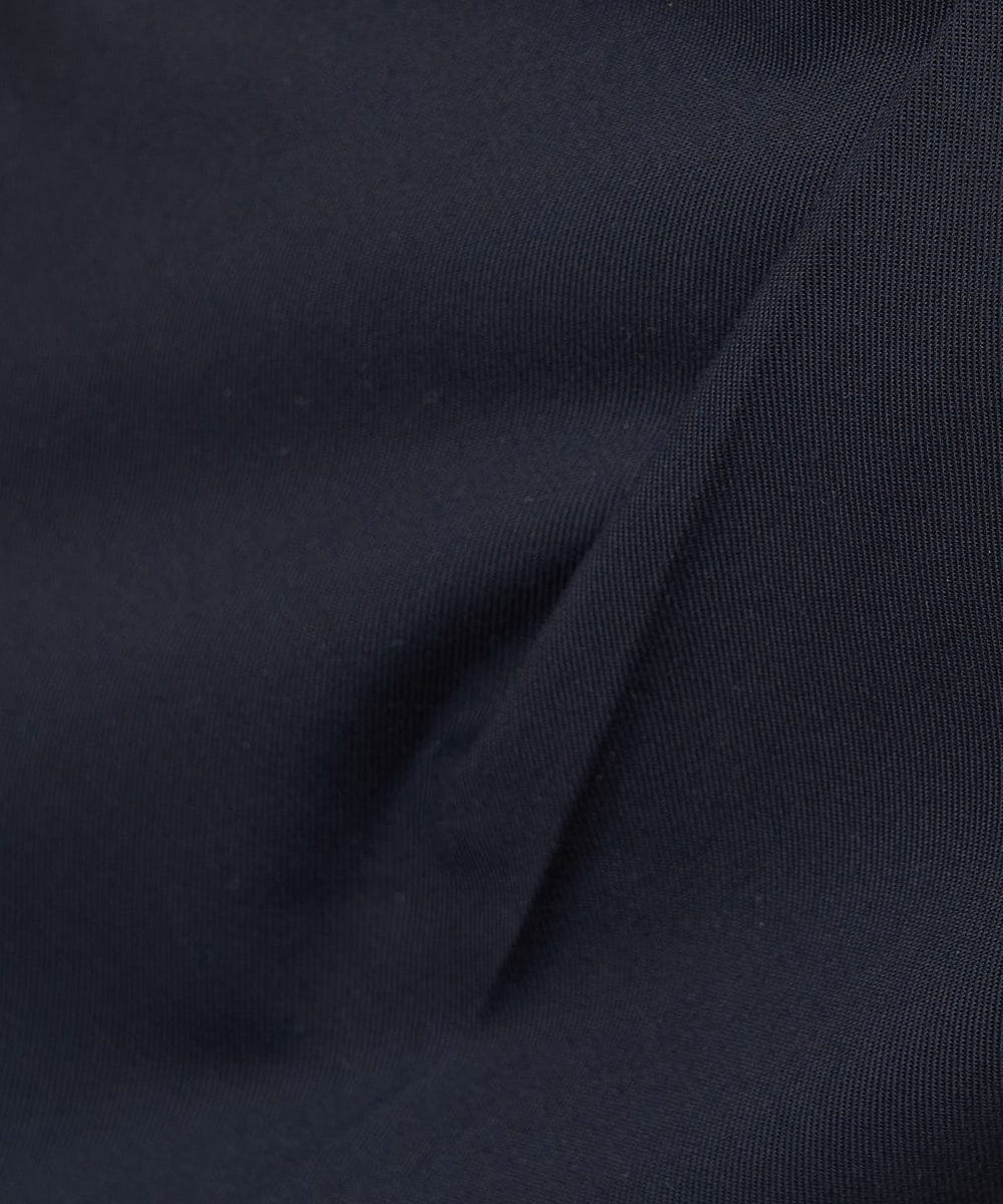 F1LGV66140 MK MICHEL KLEIN(小さいサイズ)(メゾン ドゥ サンク) 【小さいサイズ】ベーシックツイルショート丈パンツ/洗える ネイビー