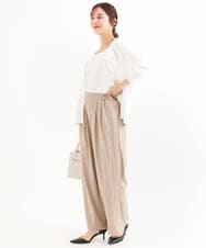 F1SHD61150 MK MICHEL KLEIN(小さいサイズ)(メゾン ドゥ サンク) 【小さいサイズ】[UVカット/接触冷感/洗える]ニットフードパーカー ネイビー