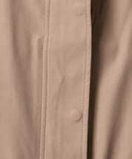 F1VAD42380 MK MICHEL KLEIN(小さいサイズ)(メゾン ドゥ サンク) 【小さいサイズ】ダウンライナー付きマルチwayモッズコート/撥水加工 モカ