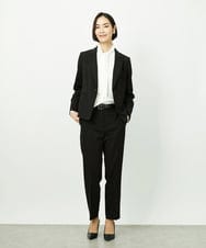 F6DDD01450 MICHEL KLEIN(小さいサイズ)(メゾン ドゥ サンク) [小さいサイズ][セットアップ対応]テーラードジャケット グレー