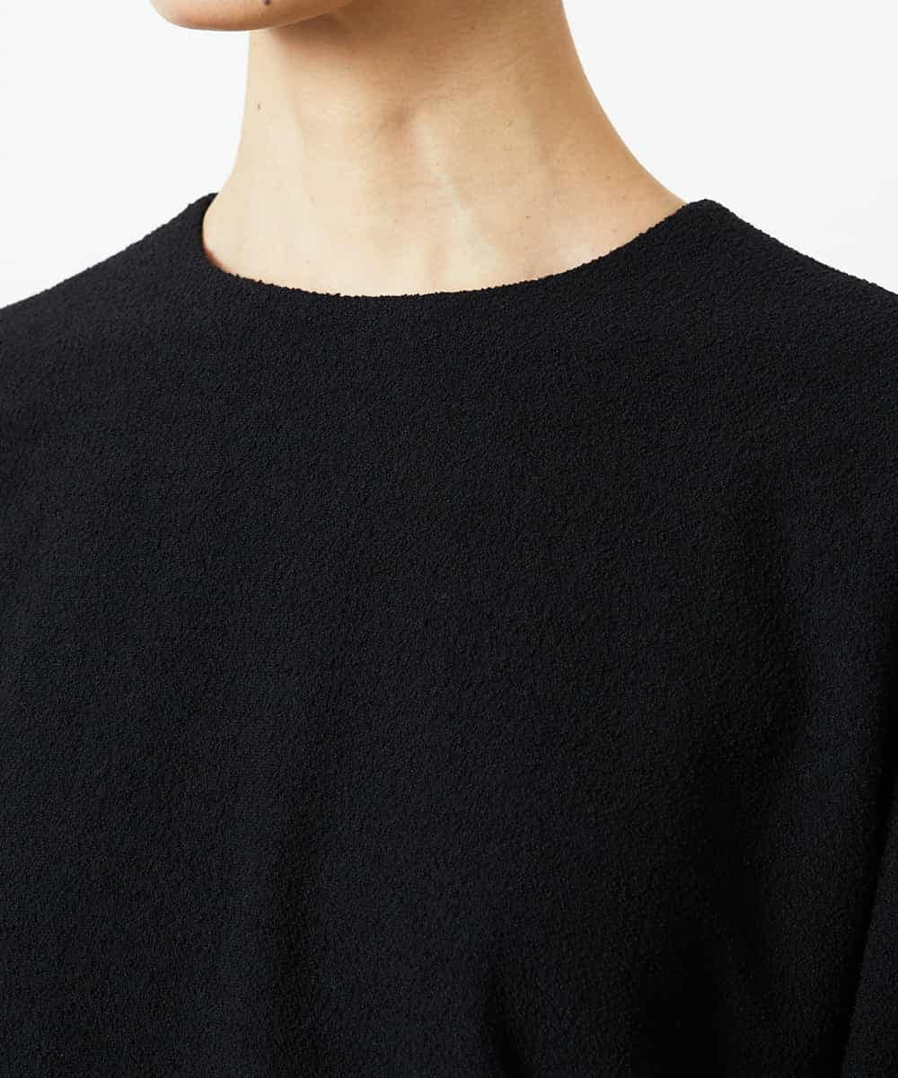 F6EDD03330 MICHEL KLEIN(小さいサイズ)(メゾン ドゥ サンク) [小さいサイズ]［オケージョン/セレモニー］スリーブコンシャスワンピース ネイビー