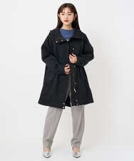 F6FAD15190 MICHEL KLEIN(小さいサイズ)(メゾン ドゥ サンク) [小さいサイズ]ホールガーメント(R)ボトルネックニット ライトブルー