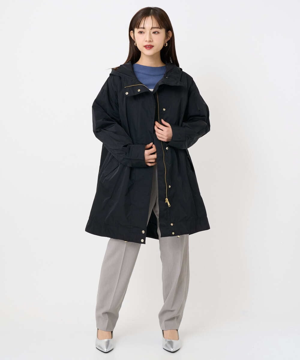 F6FAD15190 MICHEL KLEIN(小さいサイズ)(メゾン ドゥ サンク) [小さいサイズ]ホールガーメント(R)ボトルネックニット ライトブルー