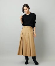 F6FAD23210 MICHEL KLEIN(小さいサイズ)(メゾン ドゥ サンク) [小さいサイズ]Vネックニット ライトブルー