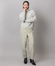 F6FAD28230 MICHEL KLEIN(小さいサイズ)(メゾン ドゥ サンク) [小さいサイズ][定番人気]ハイネックニット ライトグレー