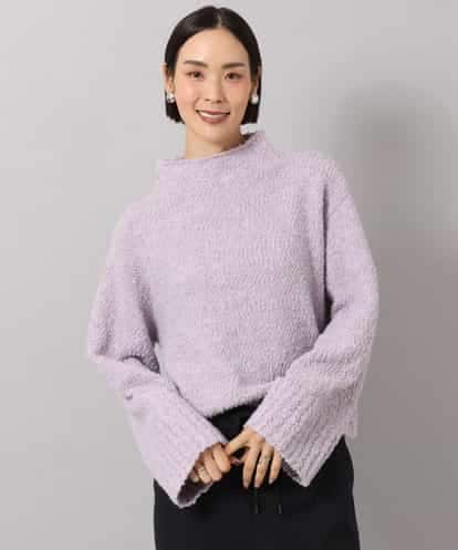F6FAG50250 MICHEL KLEIN(小さいサイズ) [小さいサイズ]ラメボトルネックニット