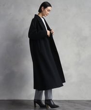 F6FBD32230 MICHEL KLEIN(小さいサイズ)(メゾン ドゥ サンク) モヘアローゲージニット イエロー