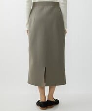 F6HAV37200 MICHEL KLEIN(小さいサイズ)(メゾン ドゥ サンク) [小さいサイズ]スポンディッシュポリニットタイトスカート（セットアップ対応） カーキ(36)