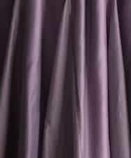 F6HJD02270 MICHEL KLEIN(小さいサイズ)(メゾン ドゥ サンク) 【小さいサイズ】シアーフレアスカート パープル
