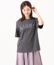 F6KGD02140 MICHEL KLEIN(小さいサイズ)(メゾン ドゥ サンク) [小さいサイズ]ボクシ―ロゴＴシャツ ホワイト
