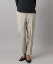 F6LAD31200 MICHEL KLEIN(小さいサイズ)(メゾン ドゥ サンク) [小さいサイズ]［定番素材］裏起毛ストレッチテーパードパンツ(機能素材) ベージュ