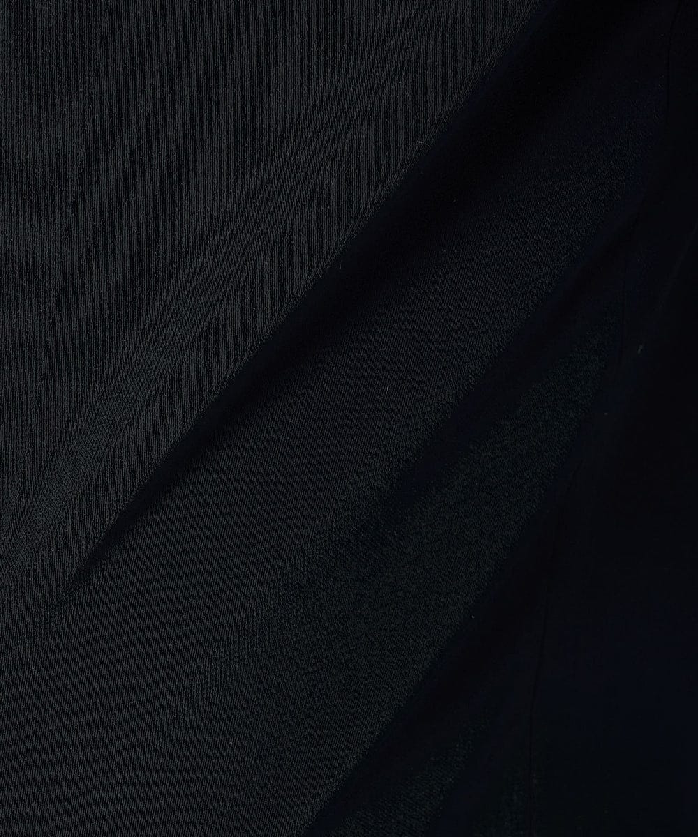 F6LDA08210 MICHEL KLEIN(小さいサイズ)(メゾン ドゥ サンク) [小さいサイズ]ワイドパンツ(セットアップ対応/洗える) ネイビー