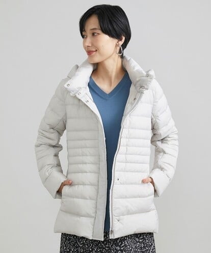 F6VAV40490 MICHEL KLEIN(小さいサイズ) [小さいサイズ]2WAYストレッチダウンジャケット/定番人気