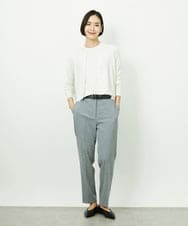 F94GD01150 MICHEL KLEIN(小さいサイズ)(メゾン ドゥ サンク) [小さいサイズ]本革ベルト グレー